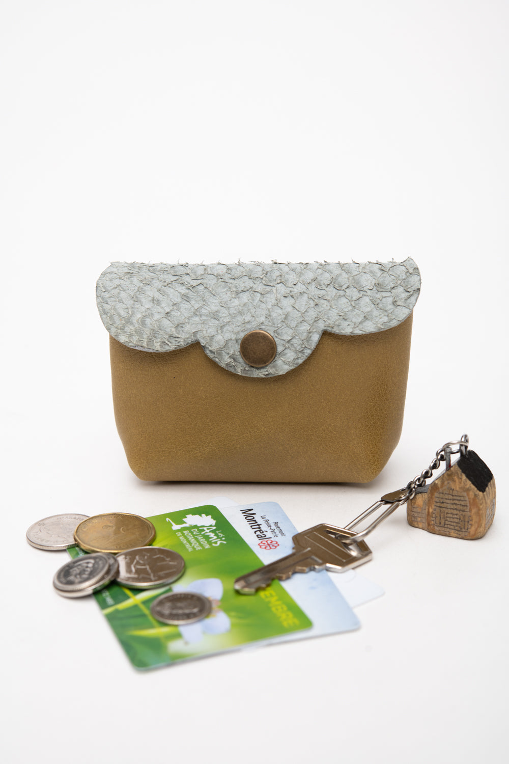 Veinage Leather Mini Pouch Cardholders CHOU model Unique Edition Handmade in Montreal Canada