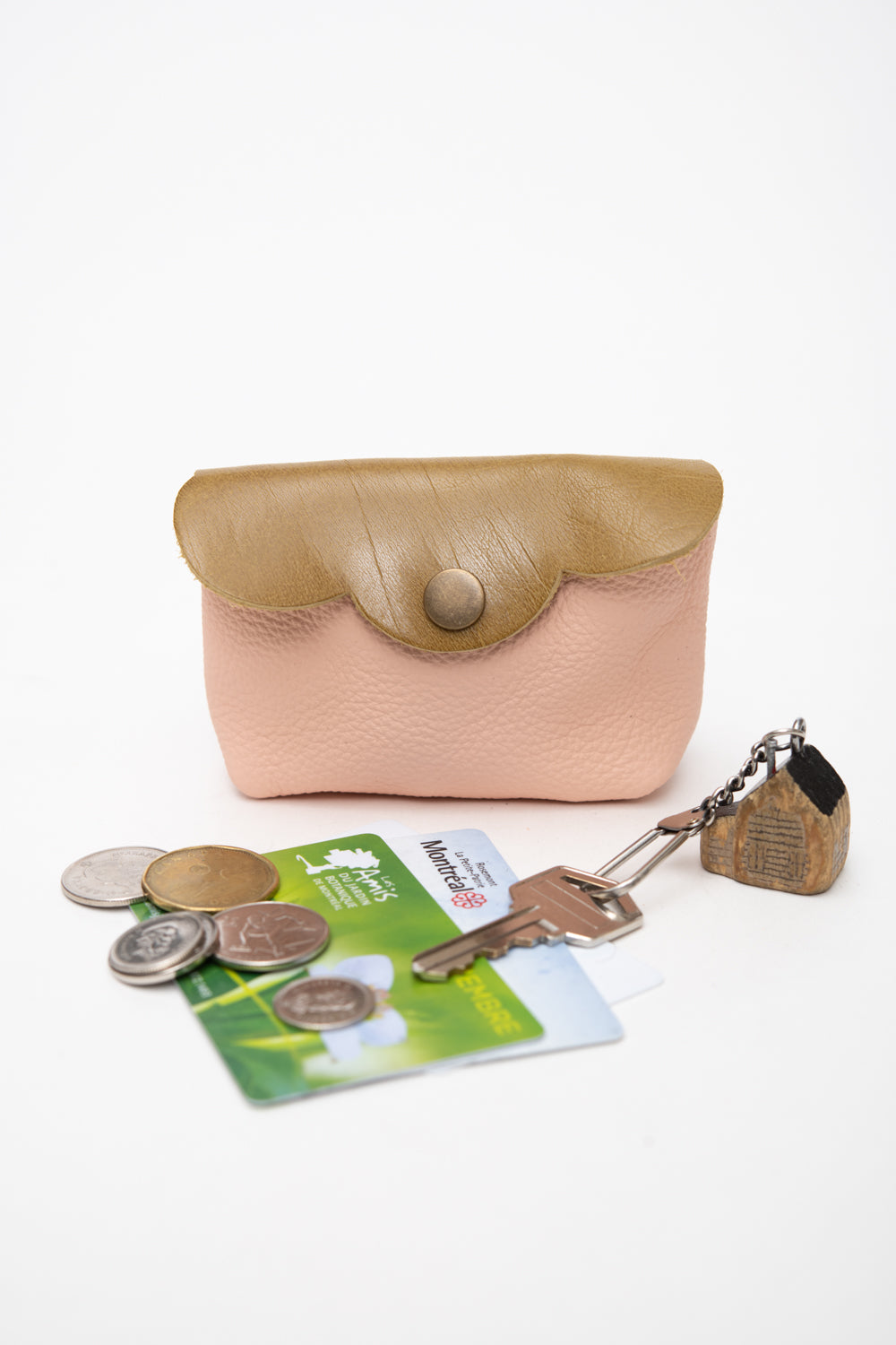 Veinage Leather Mini Pouch Cardholders CHOU model Unique Edition Handmade in Montreal Canada