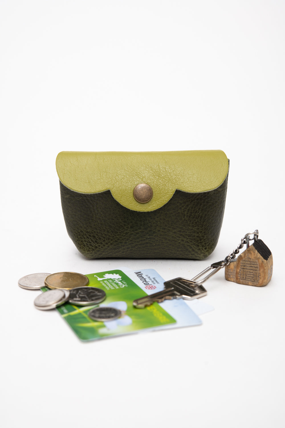 Veinage Leather Mini Pouch Cardholders CHOU model Unique Edition Handmade in Montreal Canada