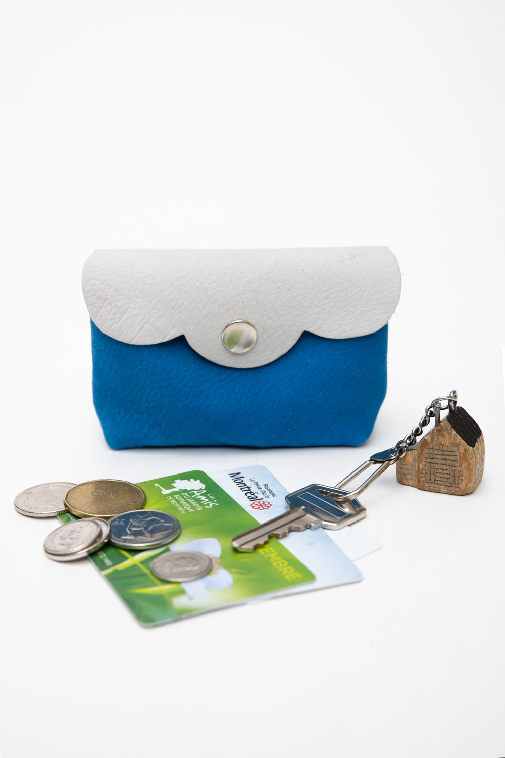 Veinage Leather Mini Pouch Cardholders CHOU model Unique Edition Handmade in Montreal Canada