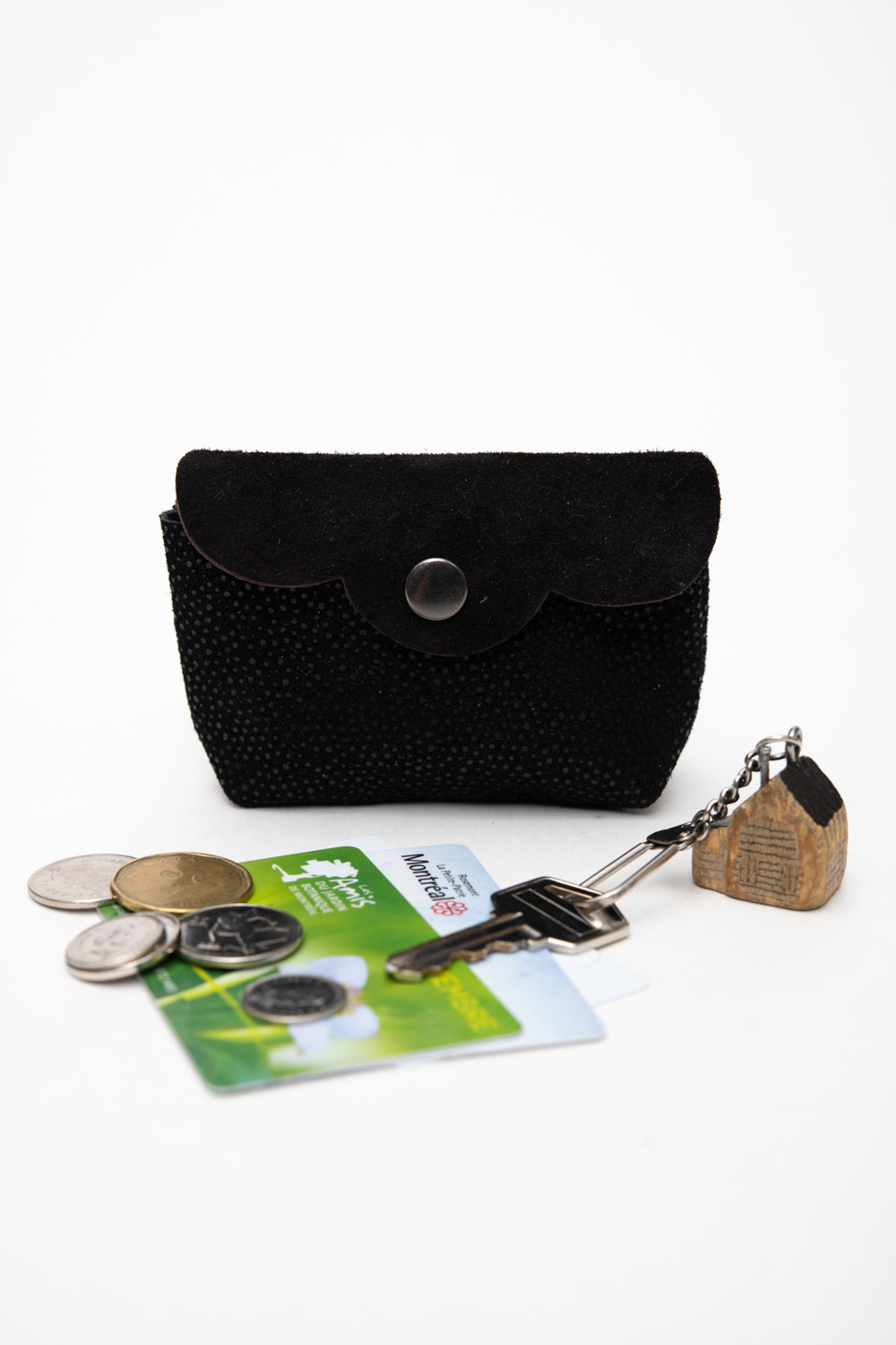 Veinage Leather Mini Pouch Cardholders CHOU model Unique Edition Handmade in Montreal Canada