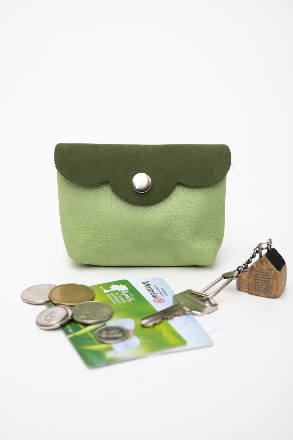 Veinage Leather Mini Pouch Cardholders CHOU model Unique Edition Handmade in Montreal Canada