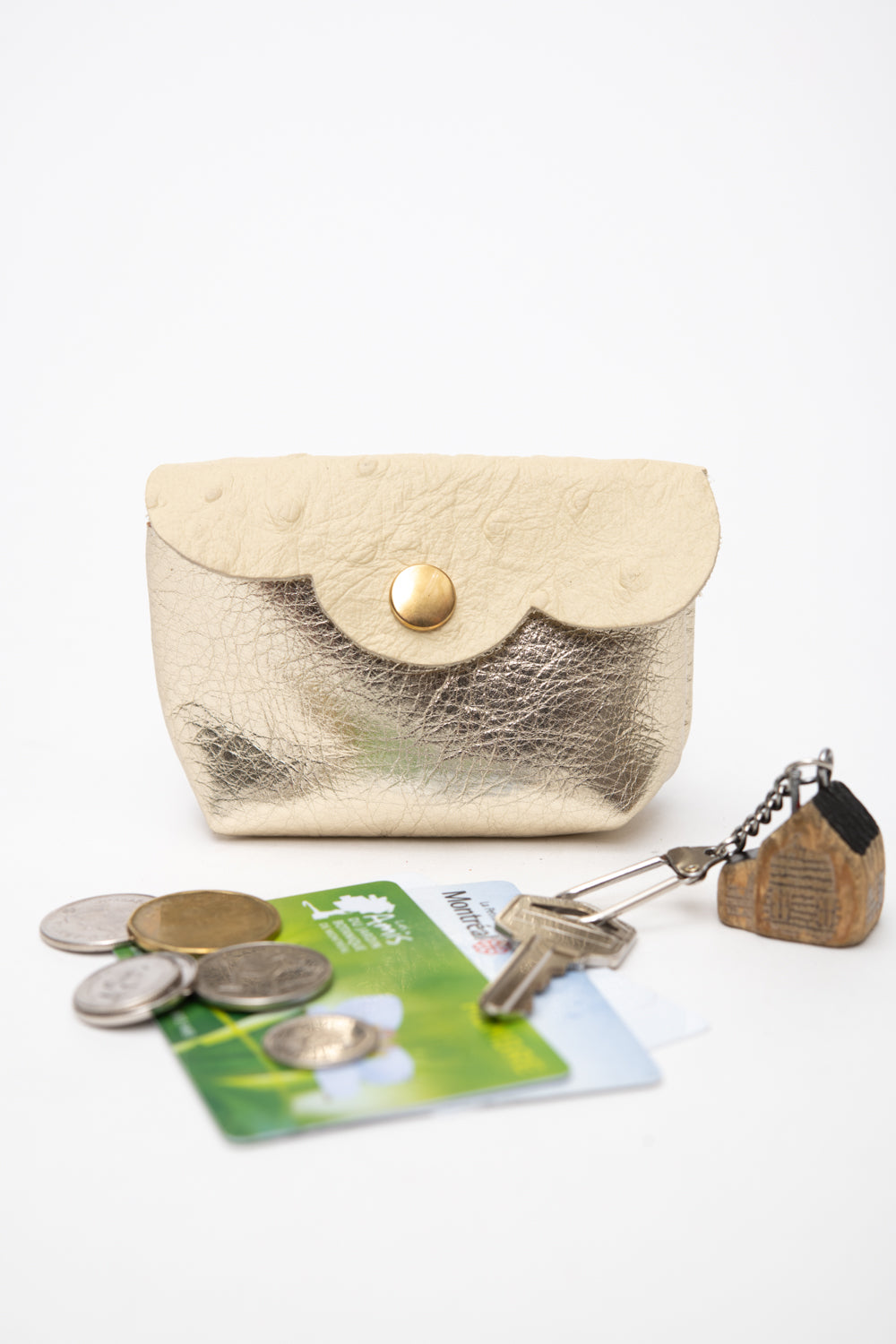 Veinage Leather Mini Pouch Cardholders CHOU model Unique Edition Handmade in Montreal Canada