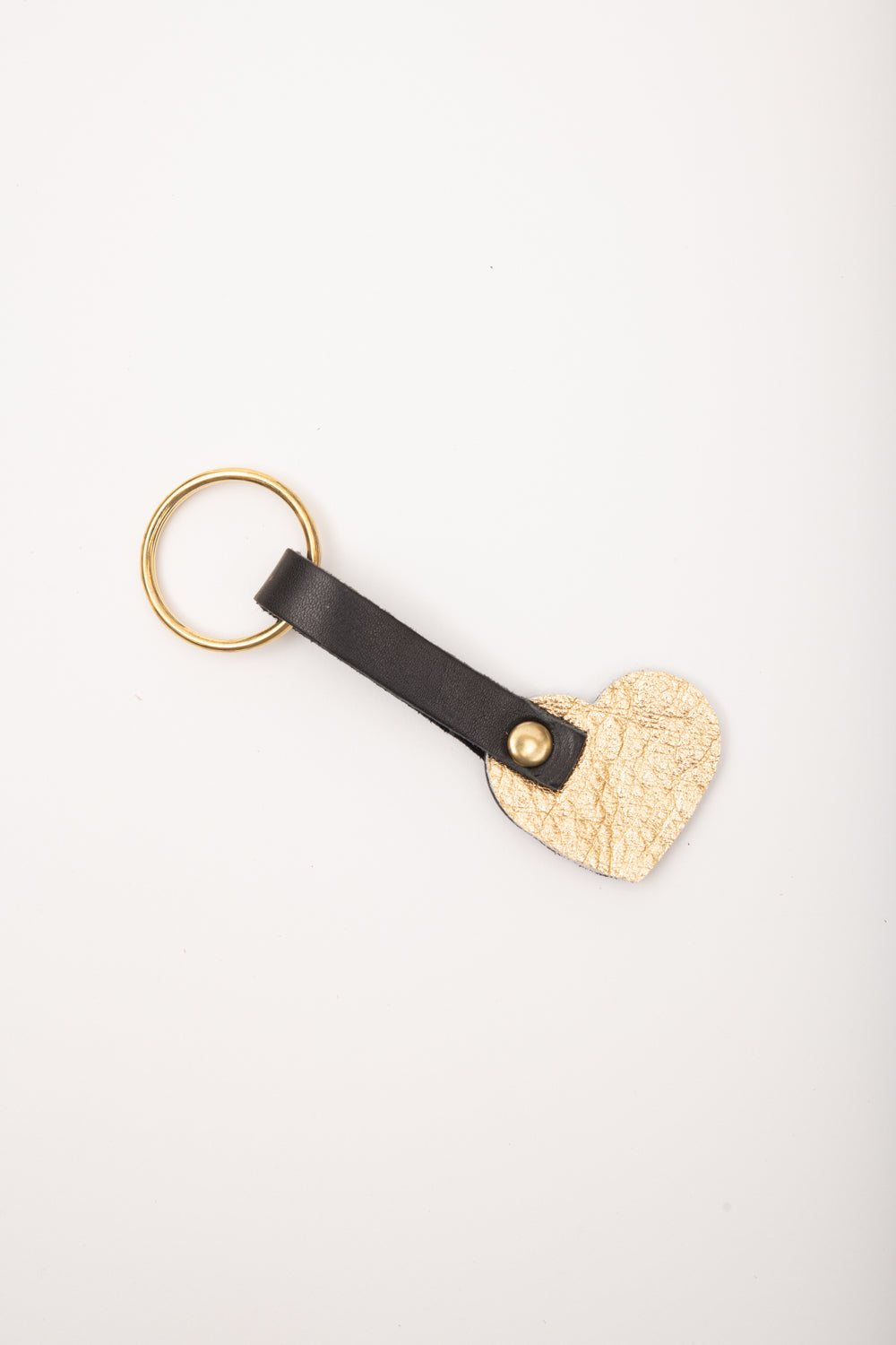 Veinage Leather cloud or heart keychain Sorbet model handmade in Montreal