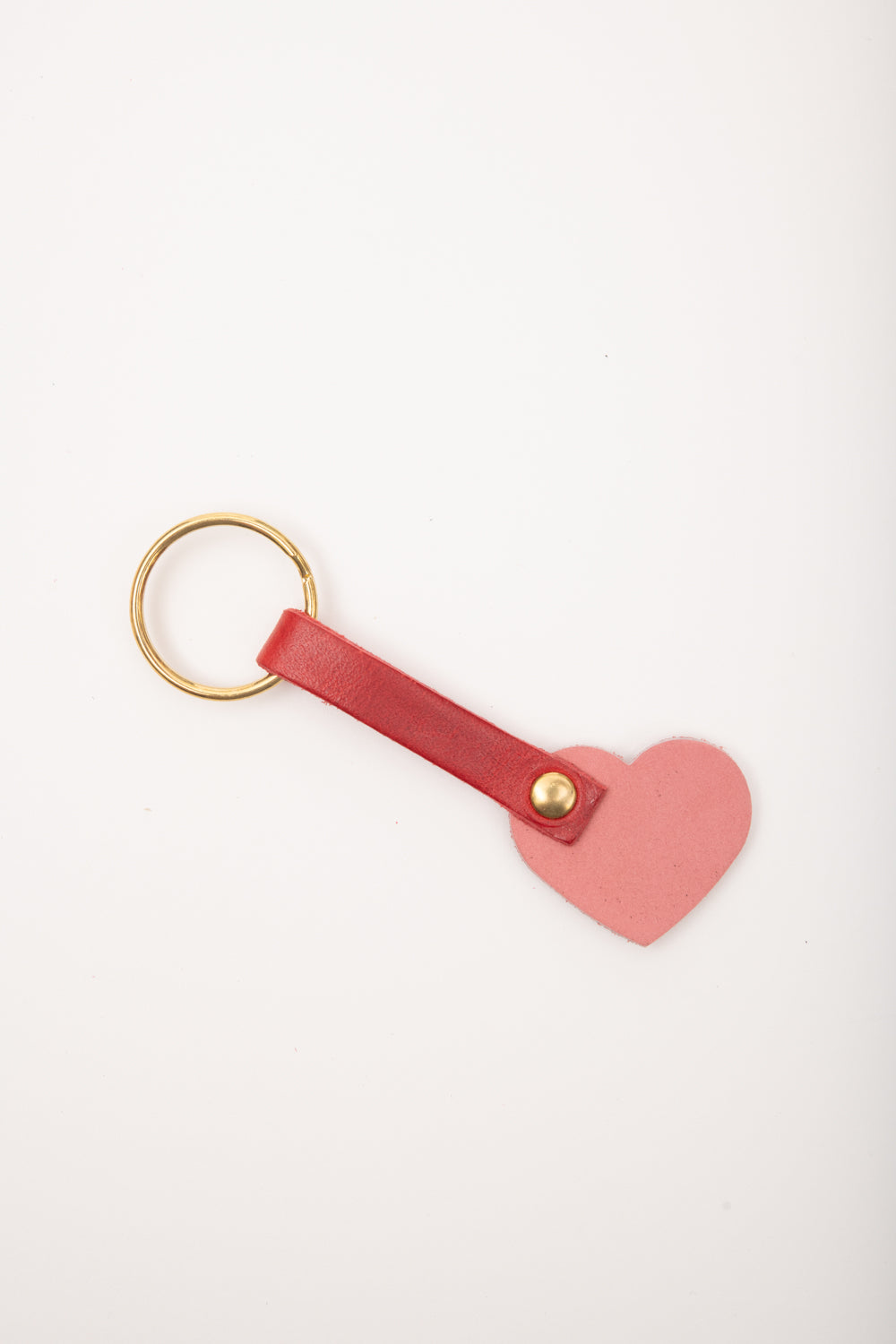 Veinage Leather cloud or heart keychain Sorbet model handmade in Montreal