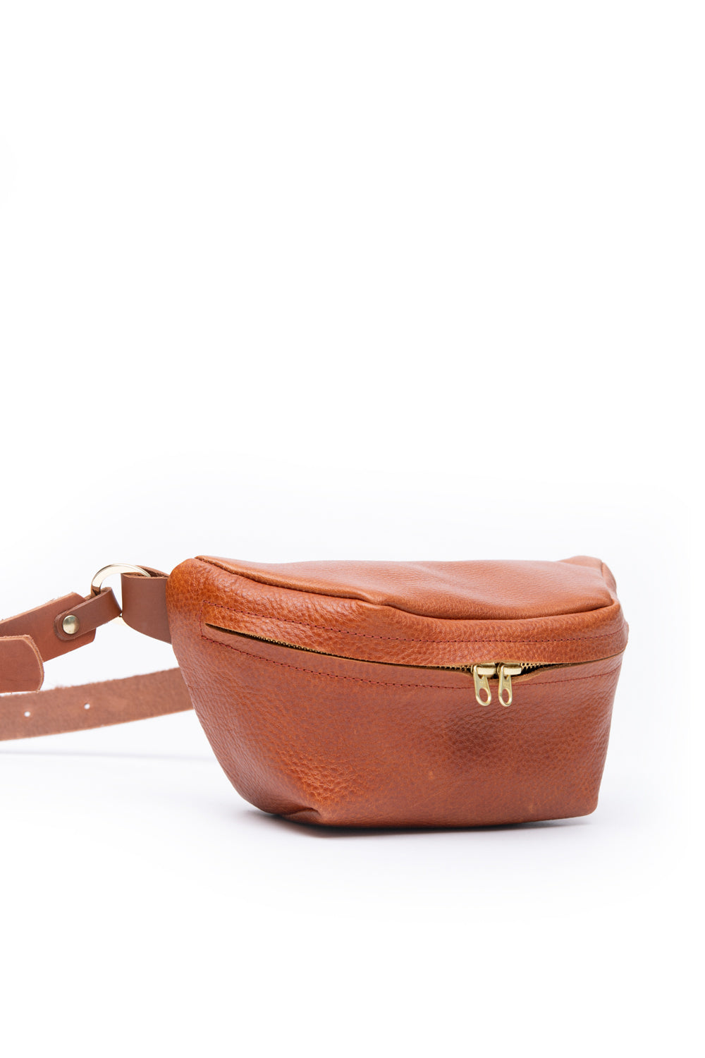Leather fanny pack MUSA model