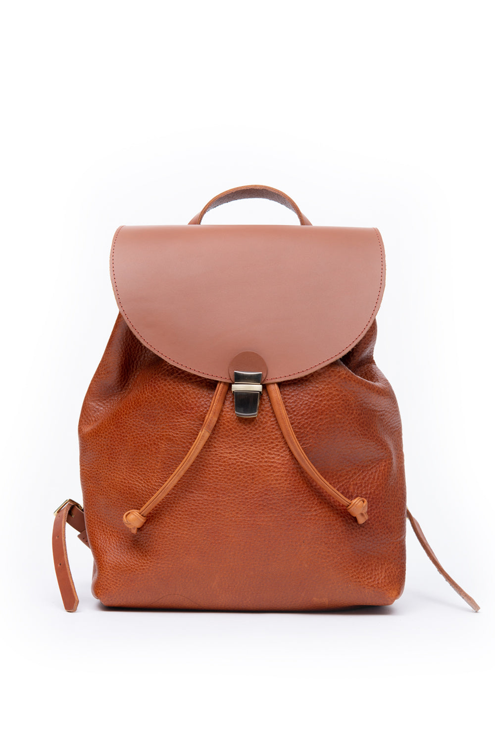Leather rucksack MILAN model