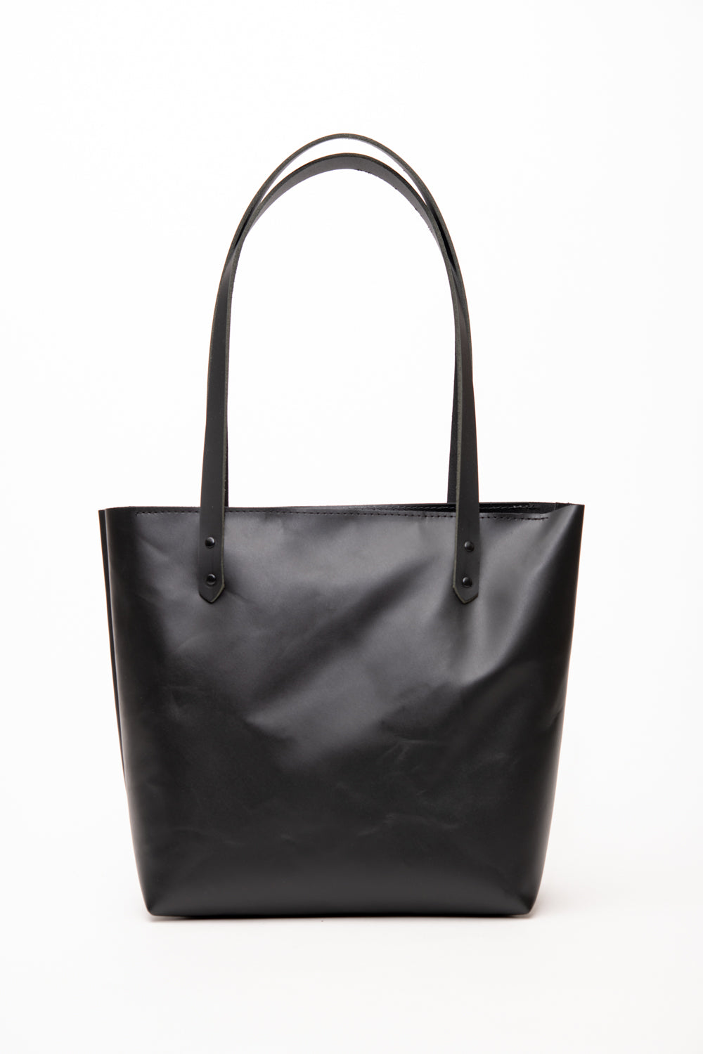 Veinage Leather minimalist tote bag FLORENCE and FIRENZE model, handmade in Montreal, Canada