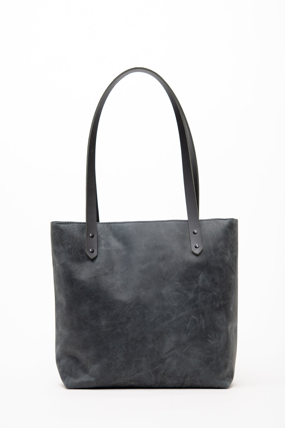 Veinage Leather minimalist tote bag FLORENCE and FIRENZE model, handmade in Montreal, Canada
