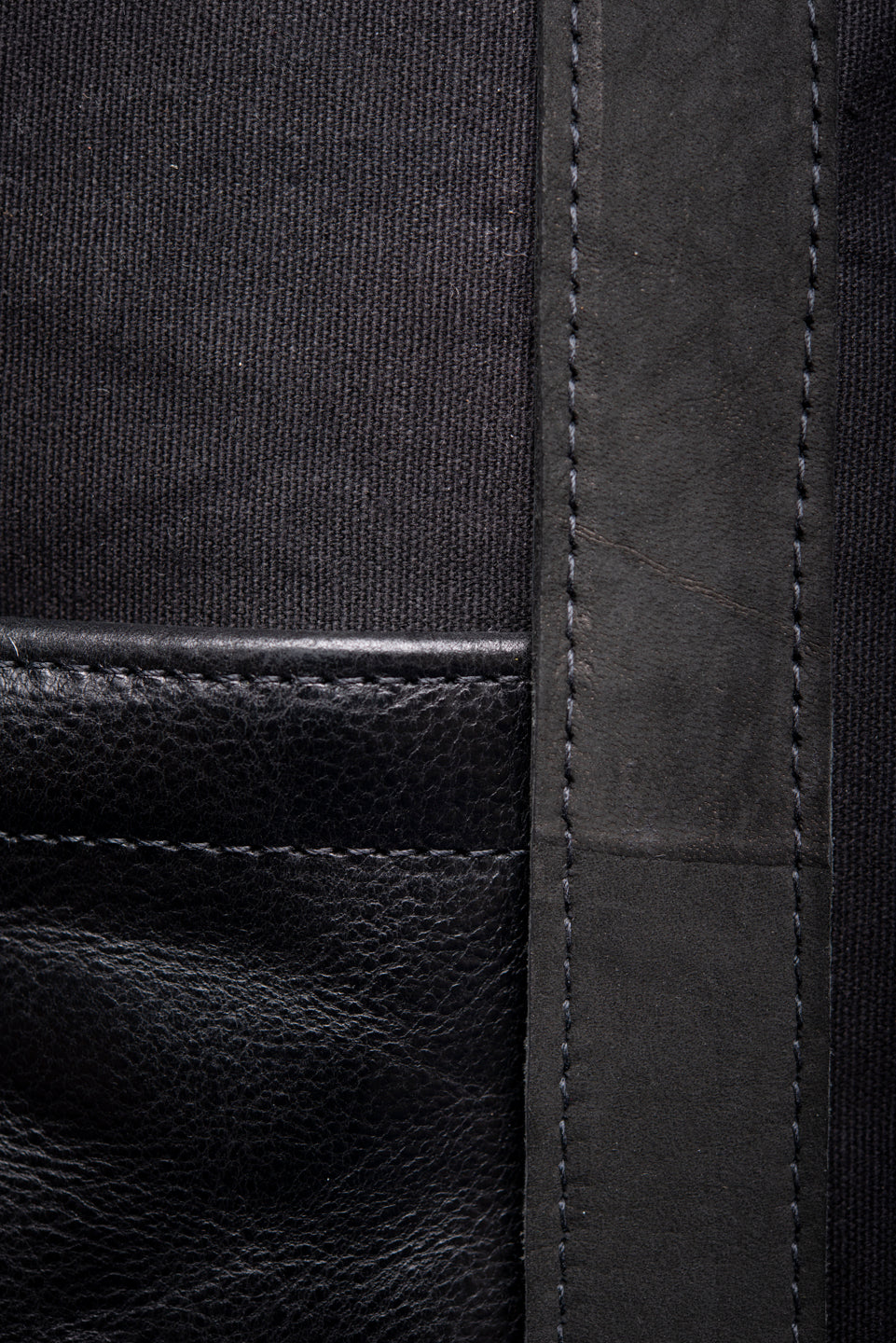 GILFORD leather and waxed canvas back pack, Veinage handmade in Montreal, Canada