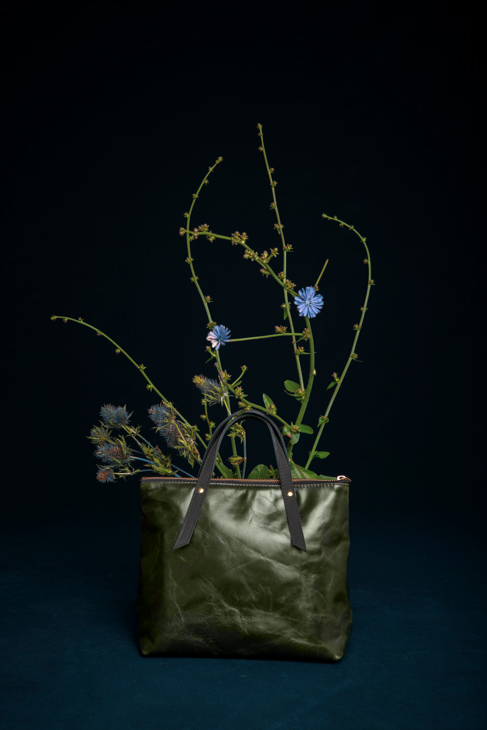 PAPINEAU leather handbag, Veinage handmade in Montreal, Canada