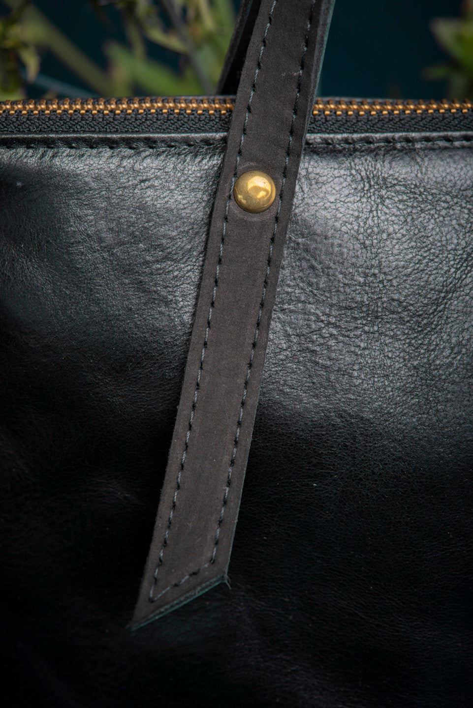 PAPINEAU leather handbag, Veinage handmade in Montreal, Canada