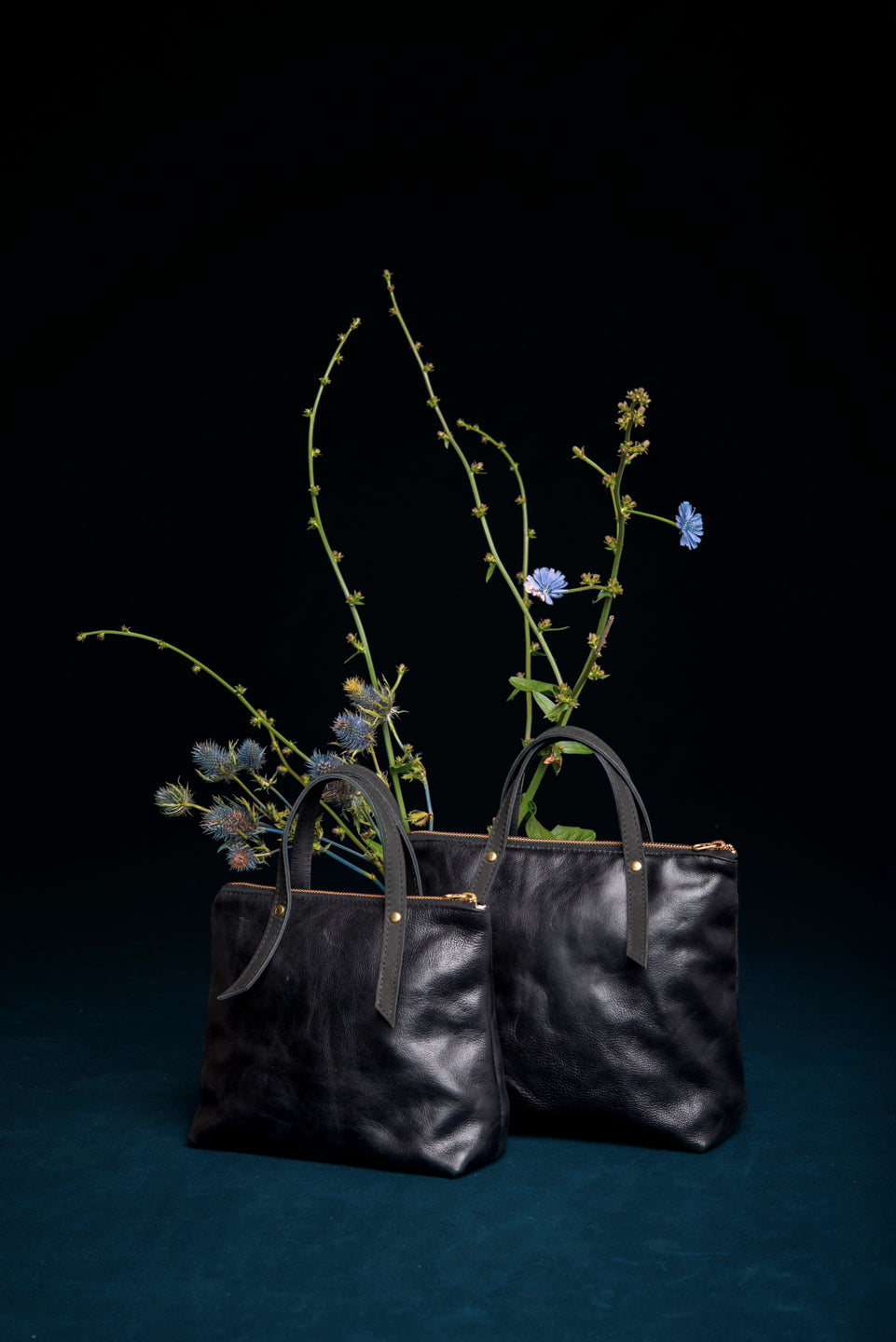 PAPINEAU leather handbag, Veinage handmade in Montreal, Canada