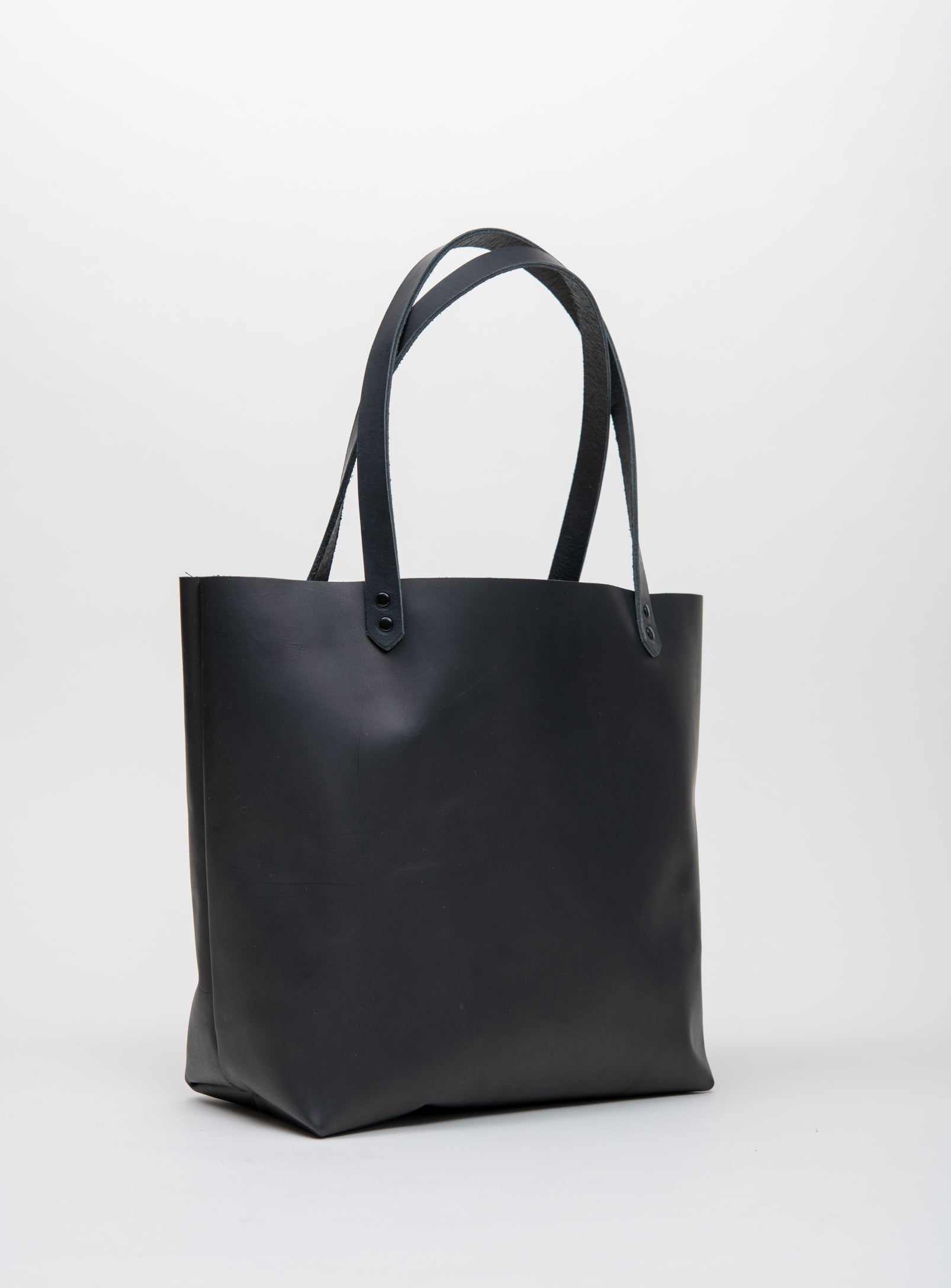 Veinage Leather minimalist tote bag FLORENCE model