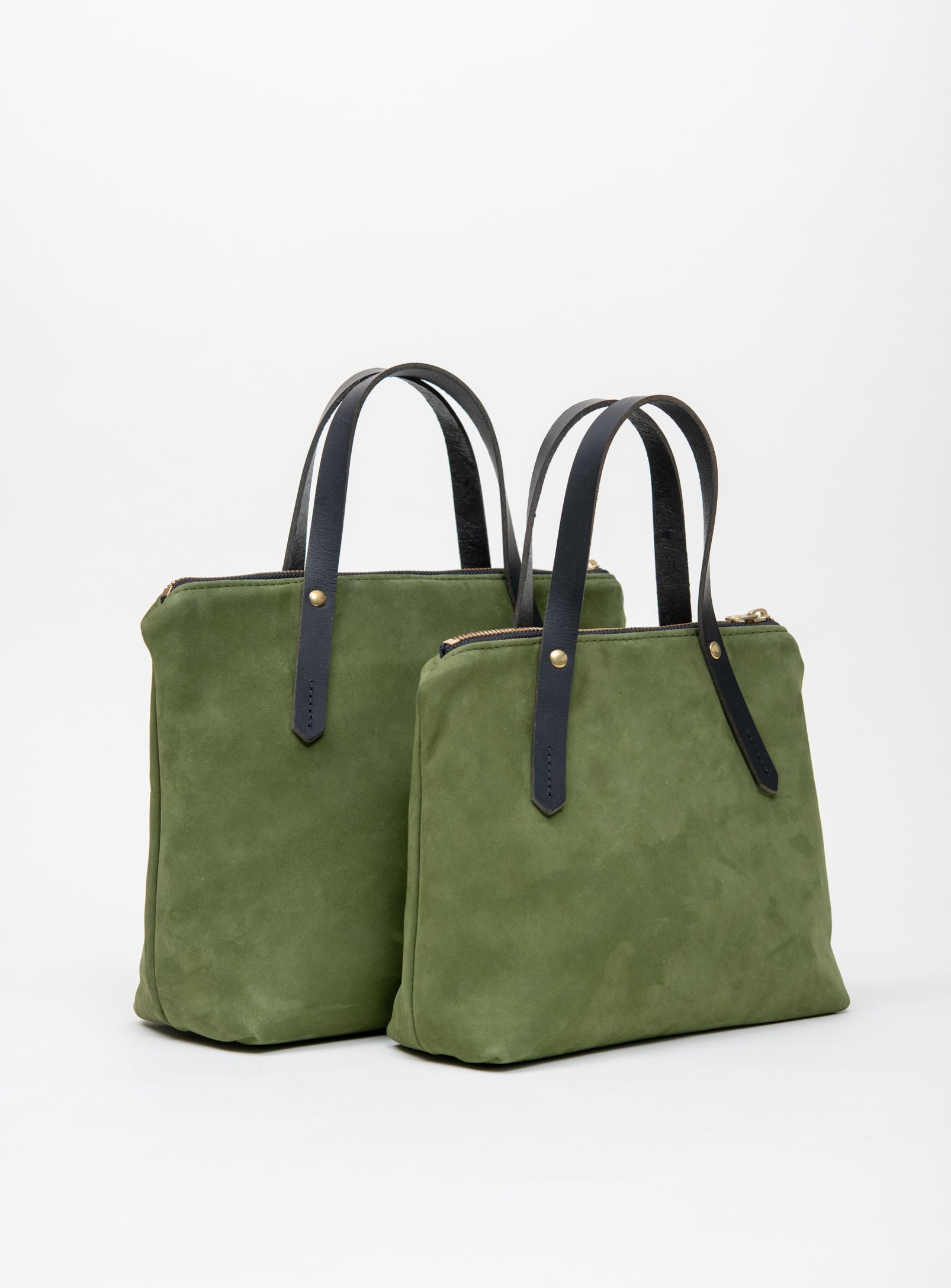 Leather handbag PAPINEAU made to order