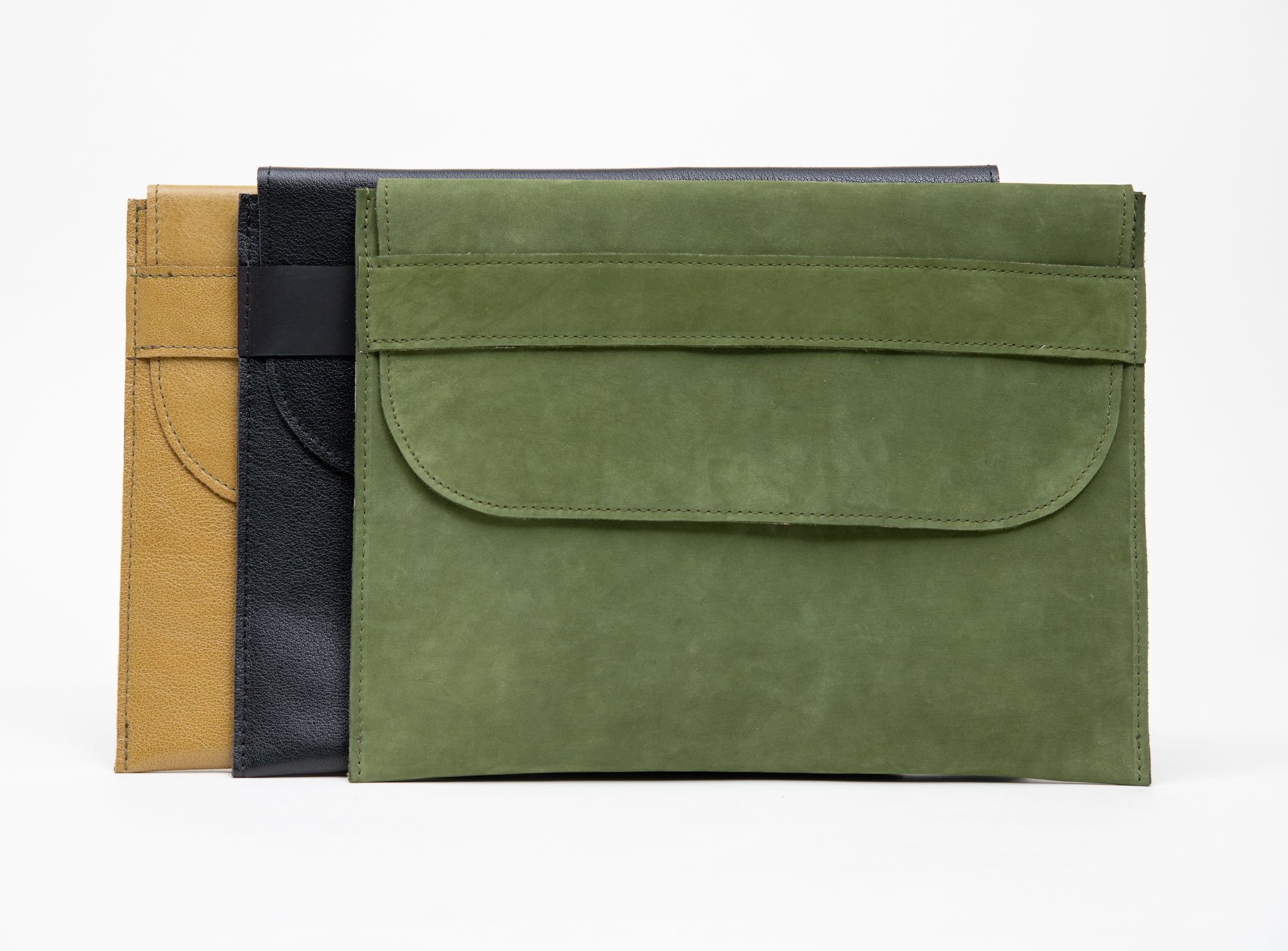 Veinage Leather laptop sleeve CINQUE TERRE model