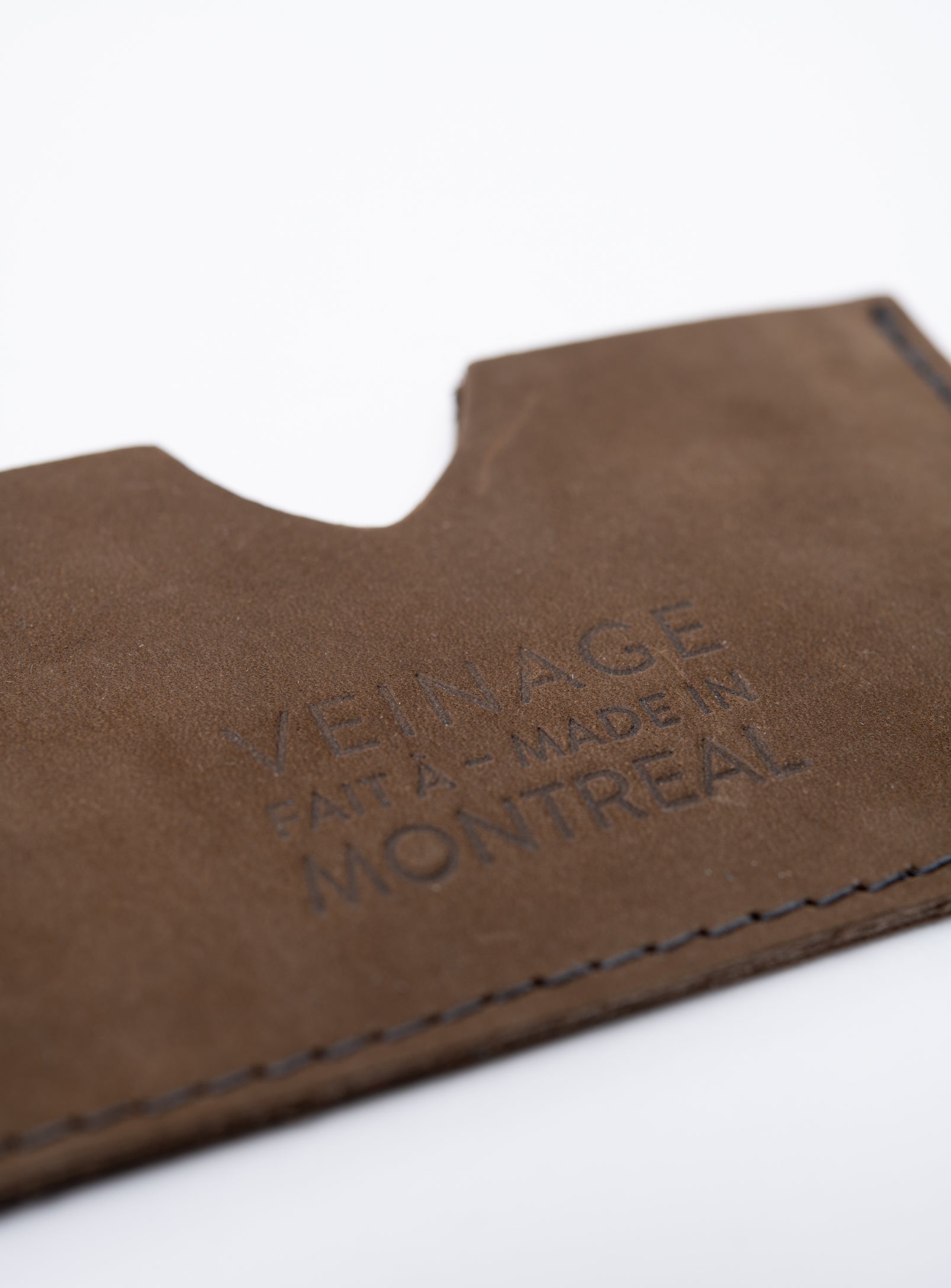 Leather minimalist cardholders CHABOT model