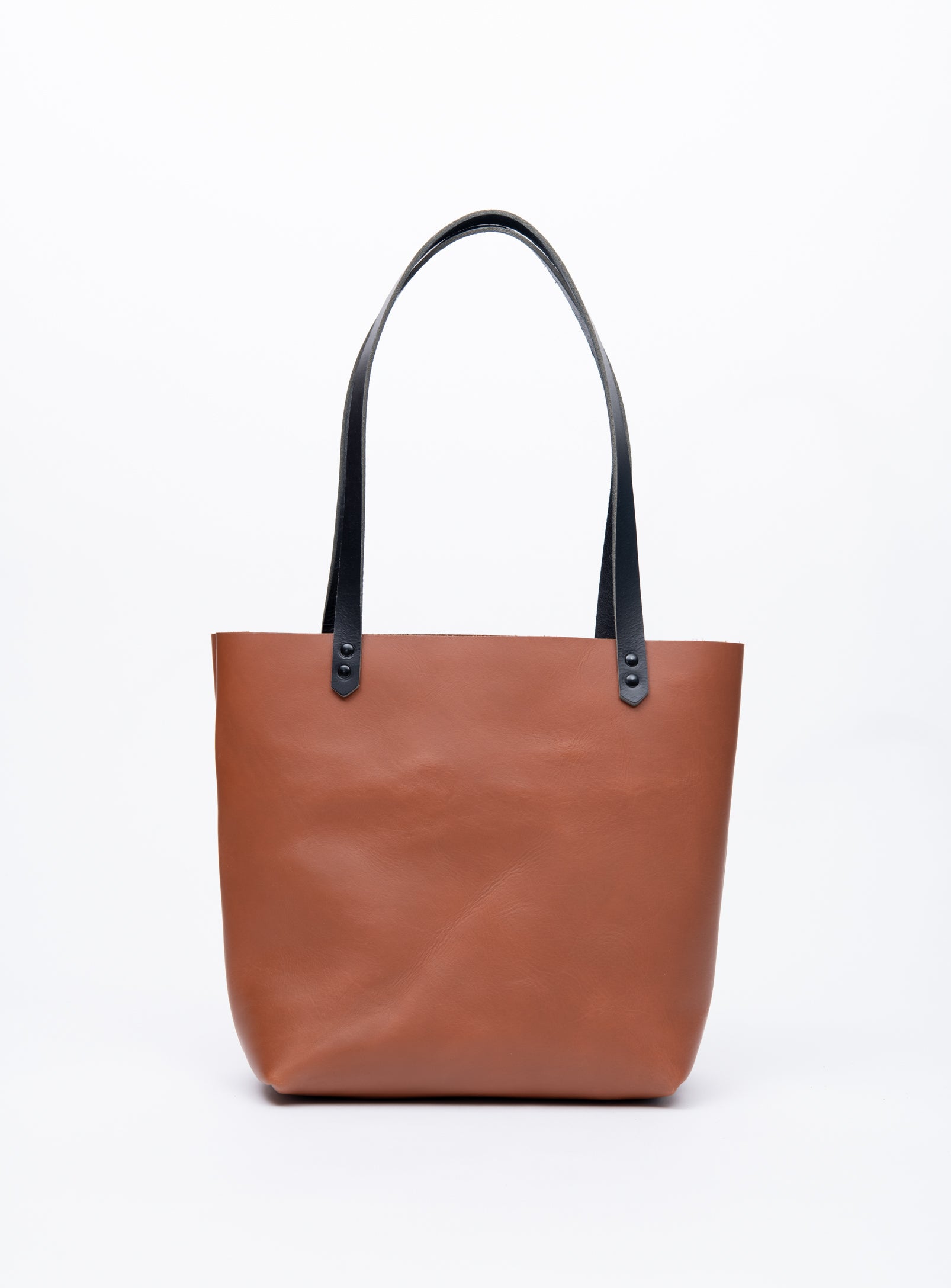 Veinage Leather minimalist tote bag FLORENCE model
